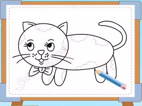 Vẽ con mèo 